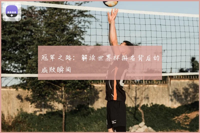 冠军之路：解读世界杯排名背后的成败瞬间